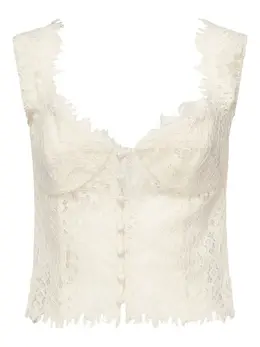 For Love And Lemons: Кружевное топ 