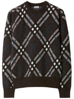 Burberry: Толстовка в клетку 