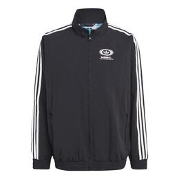 Adidas: Чёрная куртка  X
