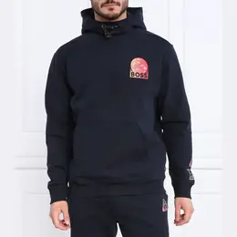 BOSS: Синяя толстовка 