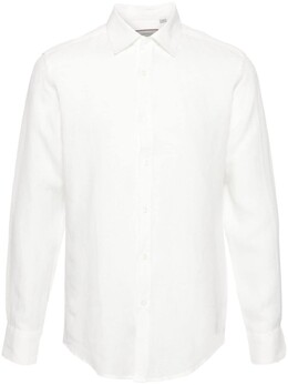 Canali: Льняная рубашка 