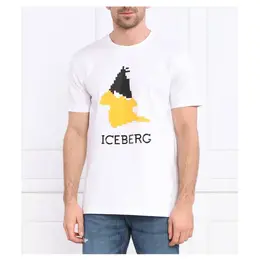 ICEBERG: Белая футболка 