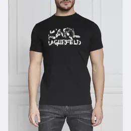 Karl Lagerfeld: Чёрная футболка 