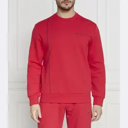Armani Exchange: Красная толстовка 
