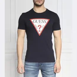 GUESS: Обтягивающая футболка 