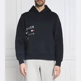 Tommy Hilfiger: Синяя толстовка 