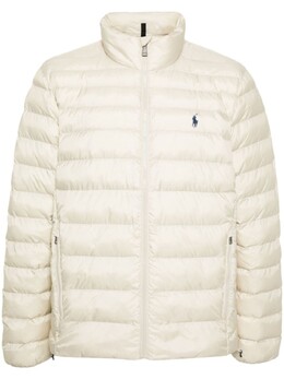 Polo Ralph Lauren: Пуховик с вышивкой 