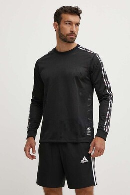 Adidas Originals: Чёрный свитшот 