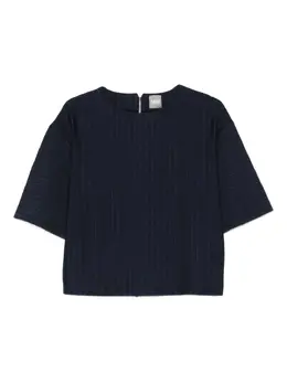 Max Mara: Топ с коротким рукавом 