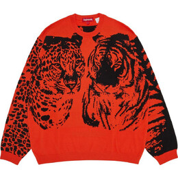 Supreme: Жаккардовый свитер 