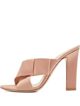 Gianvito Rossi: Розовые сабо 