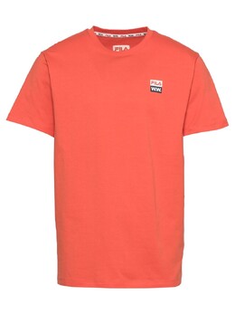 Fila: Оранжевая футболка 