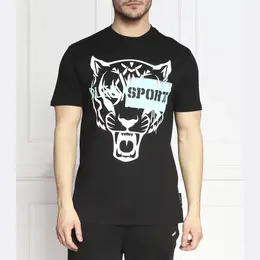 Plein Sport: Чёрная футболка 