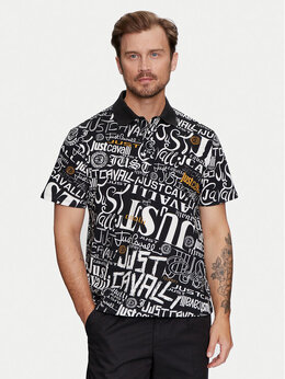 Just Cavalli: Чёрная рубашка 