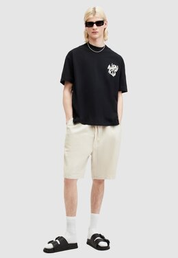 Allsaints: Футболка с принтом 