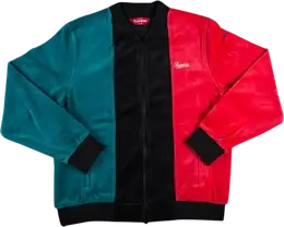 Supreme: Толстовка из велюра 
