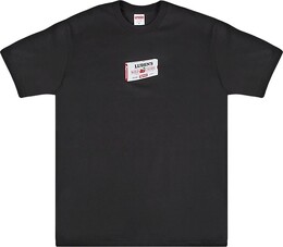 Supreme: Чёрная футболка 