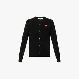 Comme des Garçons: Кардиган из шерсти 
