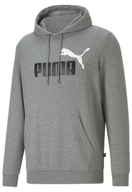 PUMA: Серая толстовка 