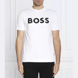BOSS: Белая футболка 