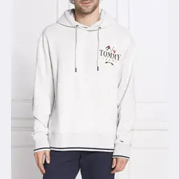 Tommy Hilfiger: Серая толстовка 