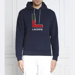 Lacoste: Синяя толстовка 