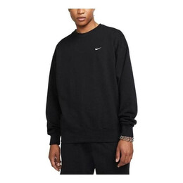 Nike: Толстовка  Solo Swoosh с капюшоном