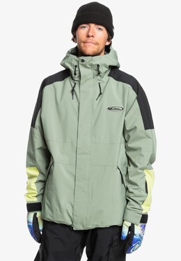 Quiksilver: Зелёная куртка 