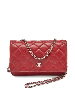 CHANEL Pre-Owned: Красный кошелёк 