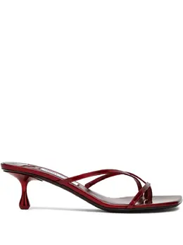 Jimmy Choo: Красные сандалии 