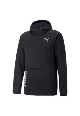 PUMA: Чёрная толстовка  Train