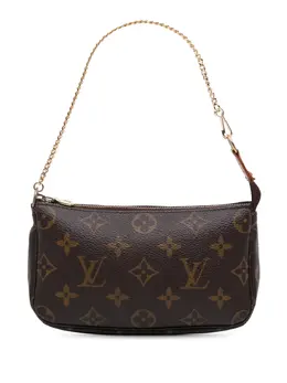 Louis Vuitton Pre-Owned: Коричневая сумка 