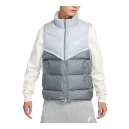 Nike: Серый жилет  Windrunner