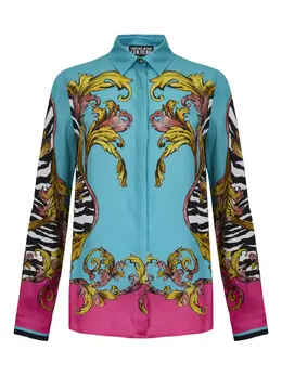 Versace Jeans Couture: Рубашка с принтом 