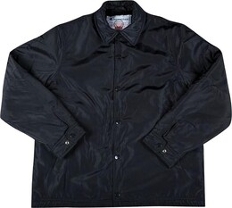 Supreme: Чёрная куртка  Champion