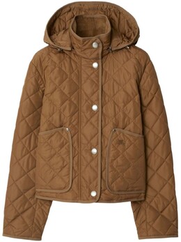 Burberry: Стёганый пуховик 