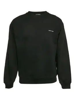 Balenciaga Pre-Owned: Чёрный свитшот 