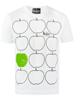 The Beatles X Comme Des Garçons: Футболка с принтом 