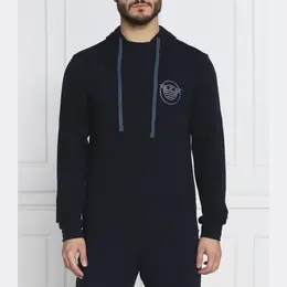 Emporio Armani: Синяя толстовка 