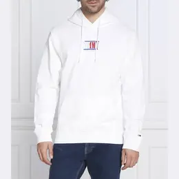 Tommy Hilfiger: Белая толстовка 
