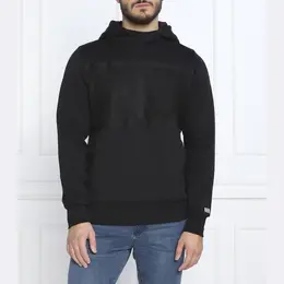 Tommy Hilfiger: Чёрная толстовка 