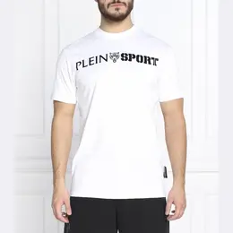 Plein Sport: Белая футболка 