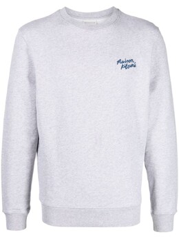 Maison Kitsuné: Меланжевая толстовка 