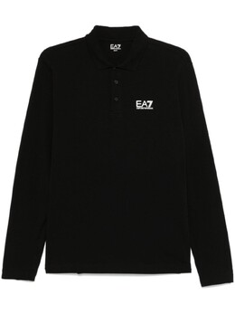 EA7 Emporio Armani: Чёрная рубашка 