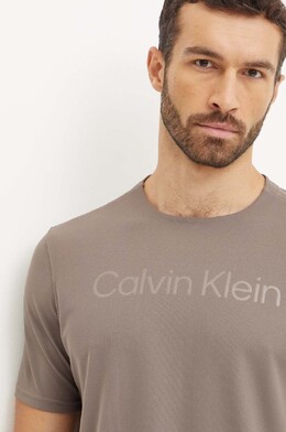 Calvin Klein Performance: Коричневая футболка 