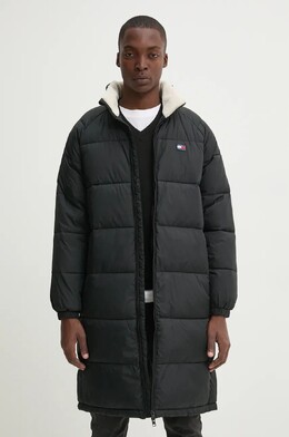Tommy Jeans: Чёрная куртка 