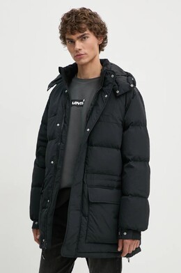 Levi's: Чёрный пуховик 