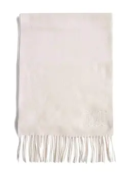 Max Mara: Белый шарф 