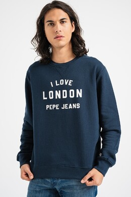 Pepe Jeans London: Синяя толстовка 