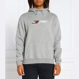 Tommy Hilfiger: Серая толстовка 